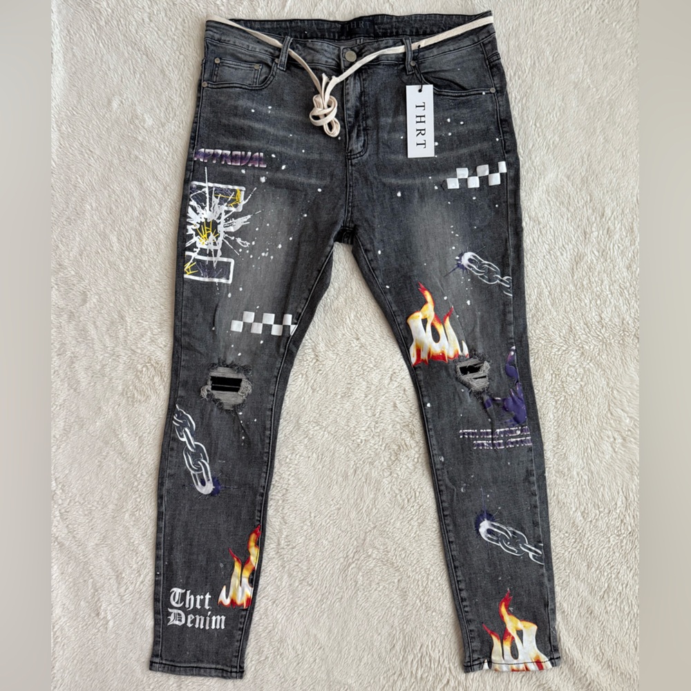 Men’s THRT Jeans, Rick Ross, NWT